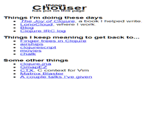 Tablet Screenshot of chouser.n01se.net
